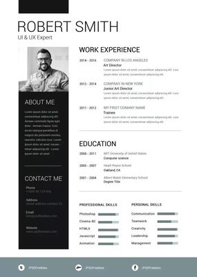 設計師如何打造完美簡歷，附贈專屬PSD與AI模板資源