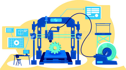 自動(dòng)化賦能創(chuàng)意生產(chǎn) 從2D卡通插圖到工業(yè)工廠概念的平面矢量圖生成